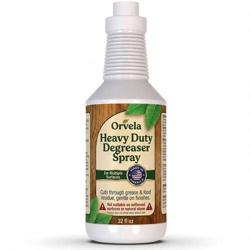 Orvela Heavy Duty Degreaser Spray bottle